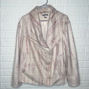 VENUS Women's Pink Jacket Moto Style
